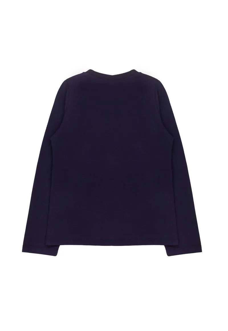 Polera Niña Navy