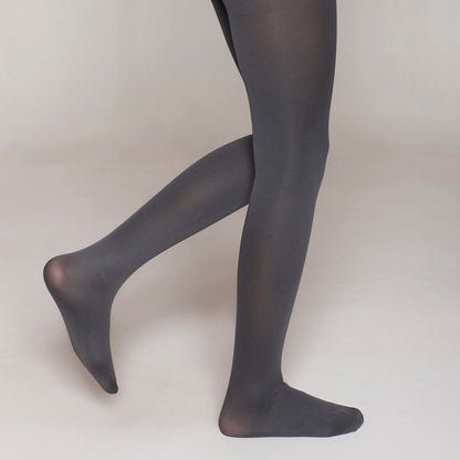 Ballerina Niña Escolar Elasticada Gris