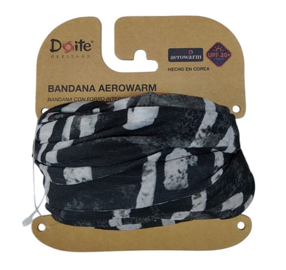 Bandana Unisex Aerowarm Selknam Negro