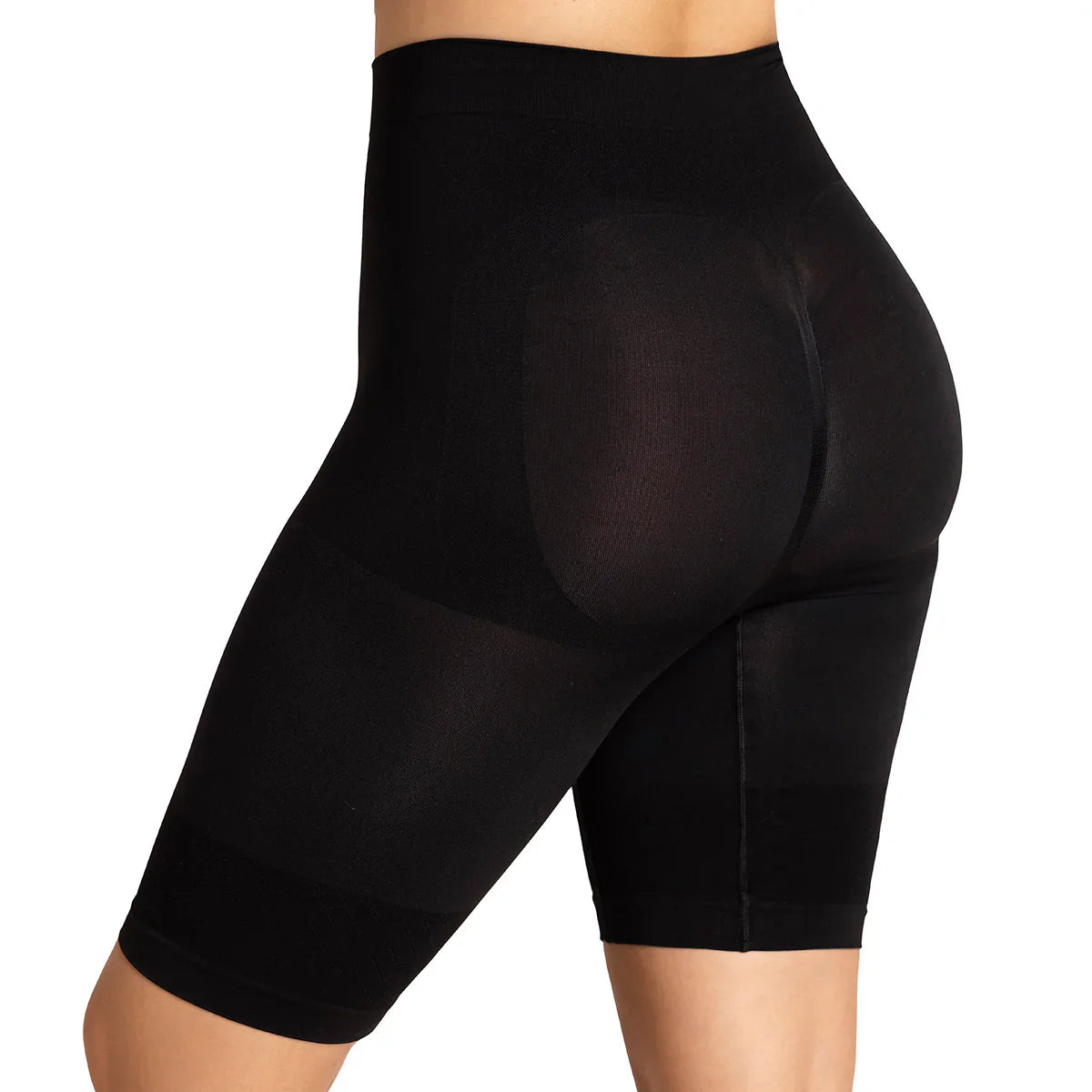 Bermuda Mujer Control Push Up Negro