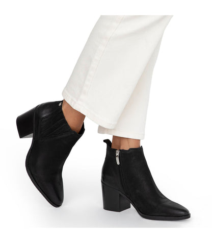 Bootie Mujer Bruna Negro