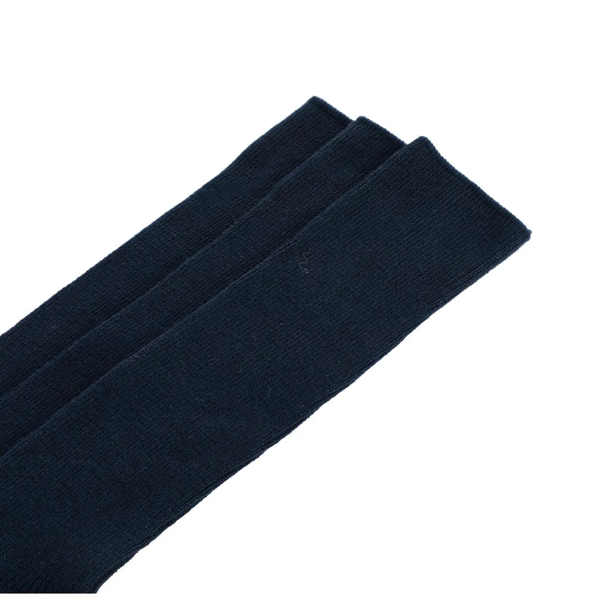 Calcetin Niña Largo Escolar Tripack Azul