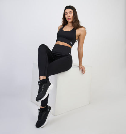 Calza Mujer Deportiva Sol Negro
