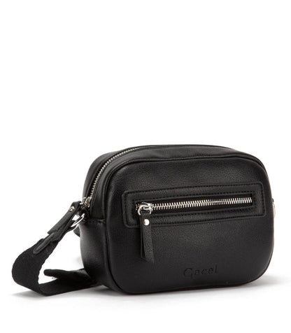 Cartera Bandolera Estrellada Grande Negro