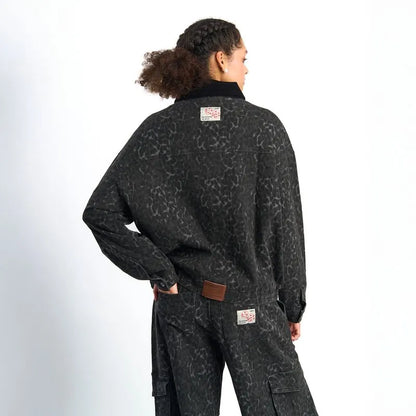 Chaqueta Mujer Animal Print Leopardo