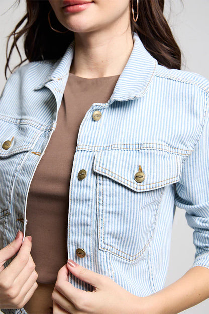 Chaqueta Mujer 5253 Celeste