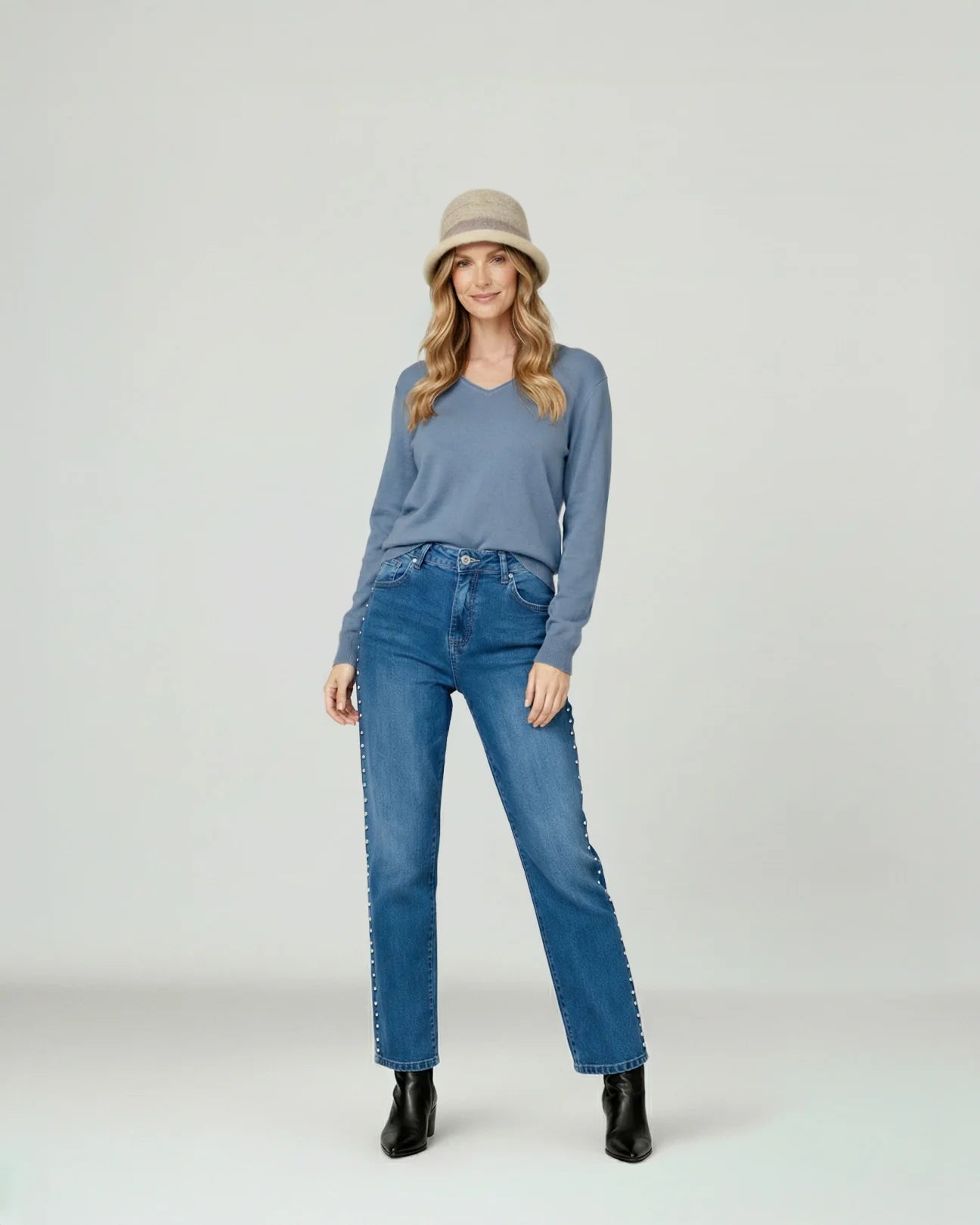 Gorro Mujer Gianna Beige