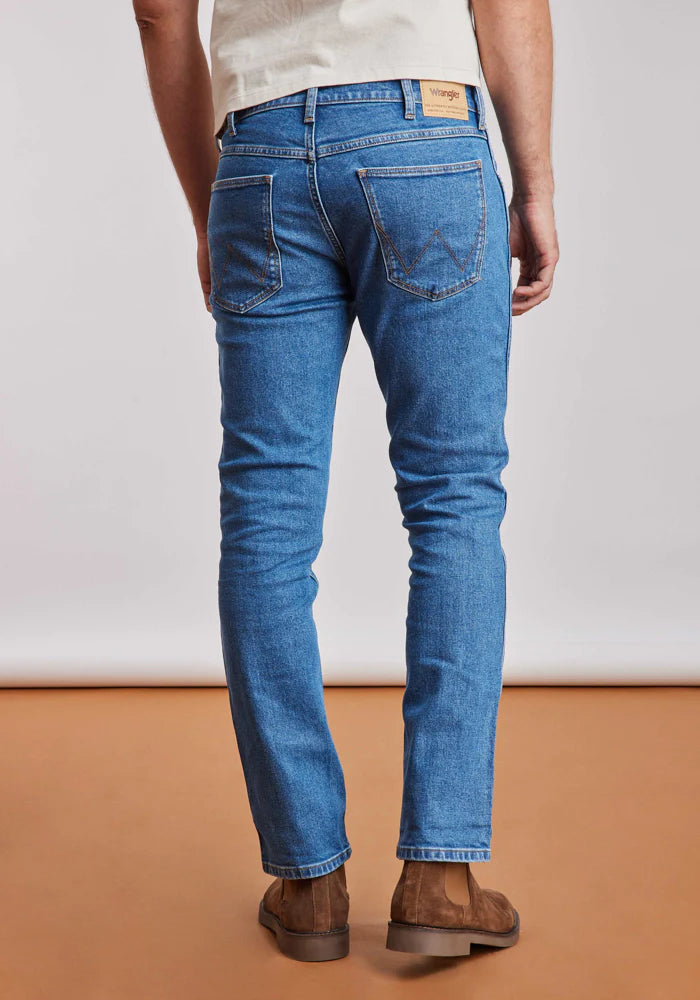 Jeans Hombre Regular Azul