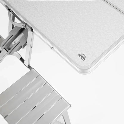 Mesa De Aluminio Plegable Dyne 4 Personas Camping