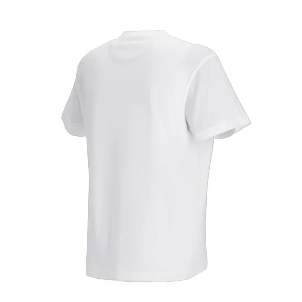 Polera Hombre Manga Corta Patria White