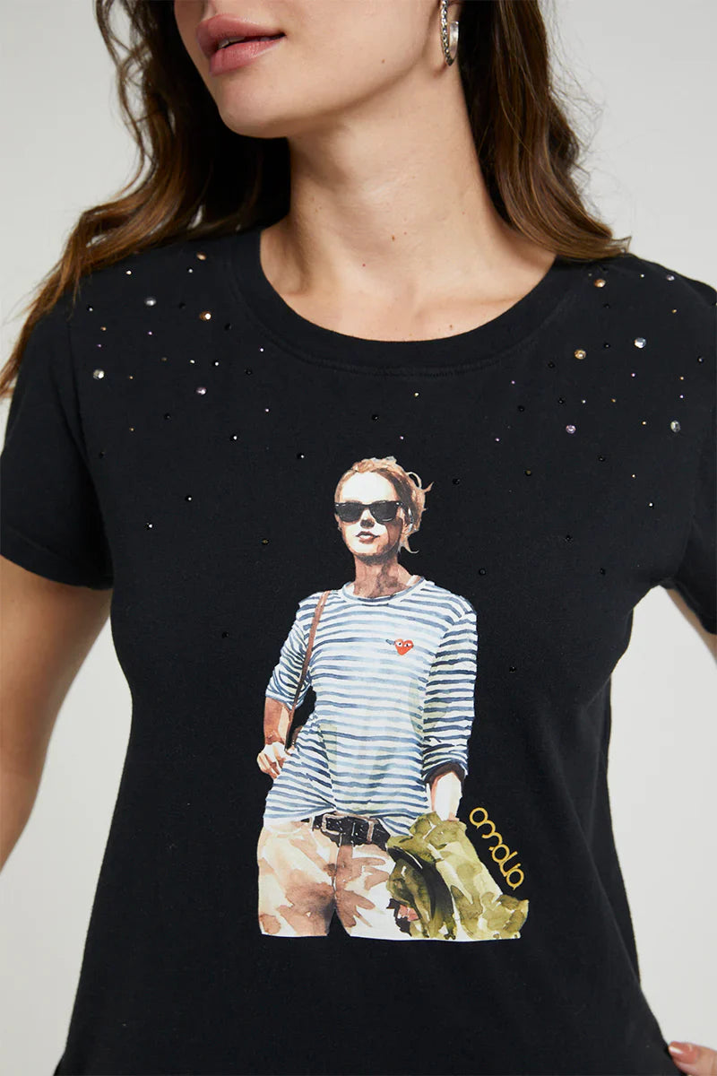 Polera Mujer 4890 Negro