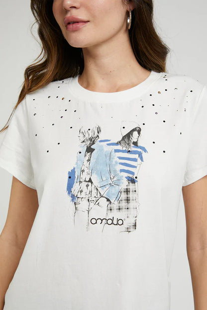 Polera Mujer 4891 Blanco