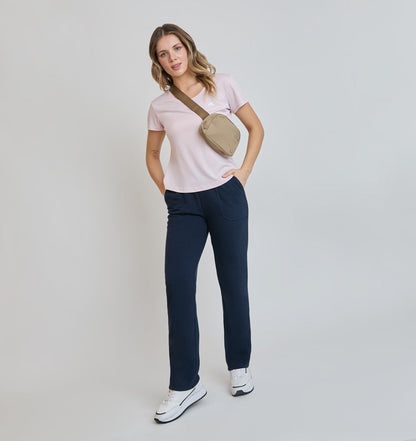 Polera Mujer Deportiva Estrella Rosado