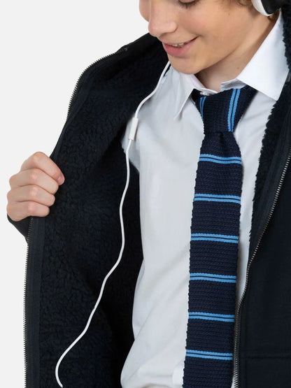 Poleron Niño Escolar Elementa Azul