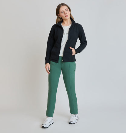 Poleron Mujer Lisa Negro