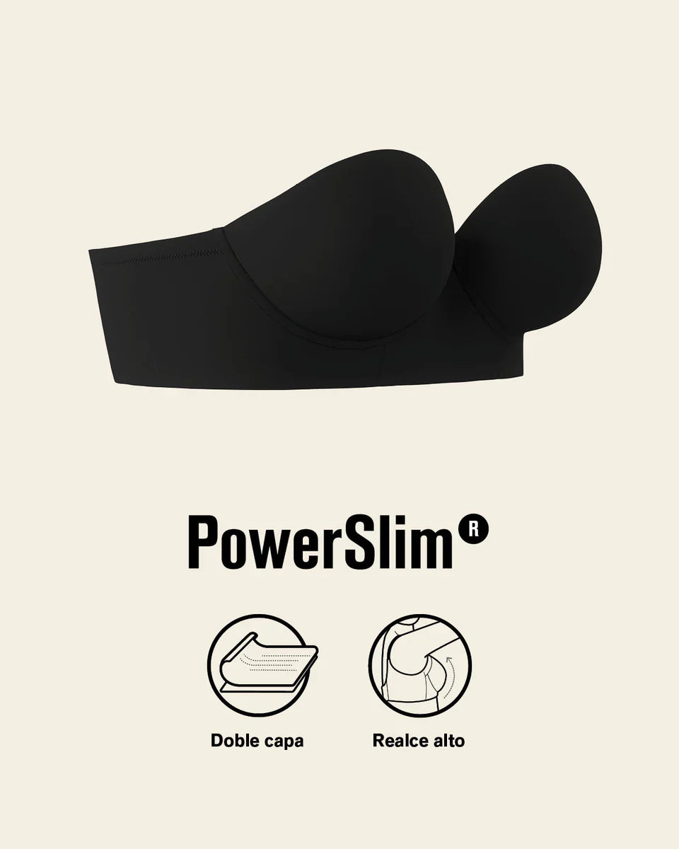 Strapless Bustier 360° De Perfección Negro