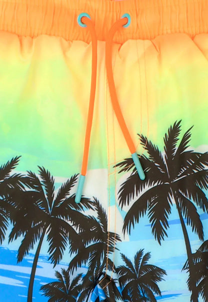 Traje de Baño Niño Naranjo