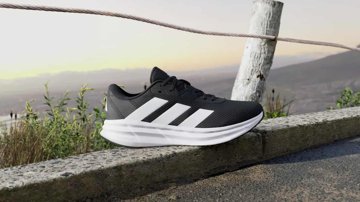 Zapatilla Hombre Running Galaxy 7 Negro con Blanco
