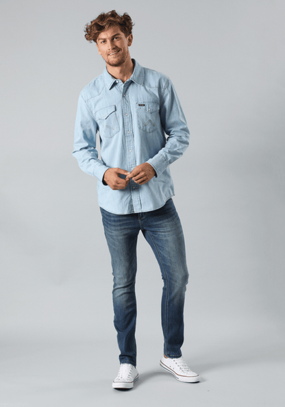 Jeans Hombre Larston Slim Fit We Care The Guru