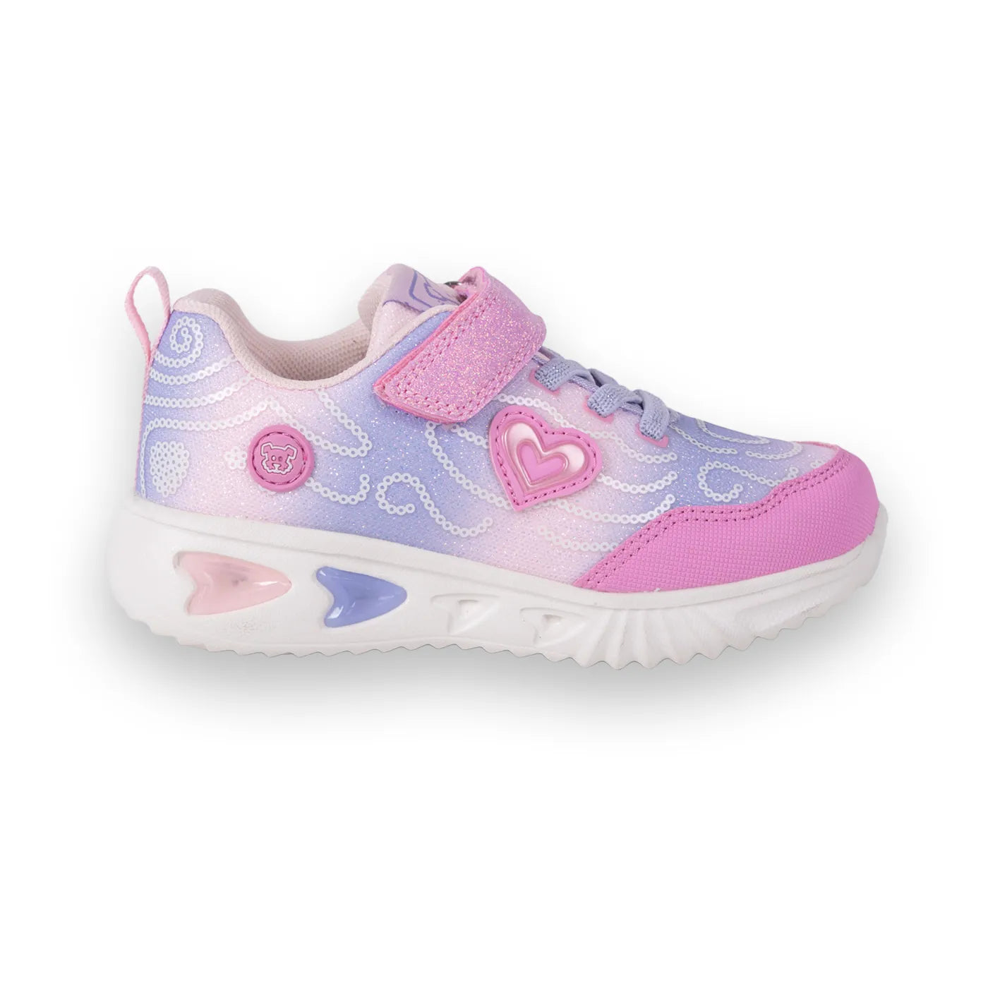 zapatillas-niña-luces-bebe-rosado