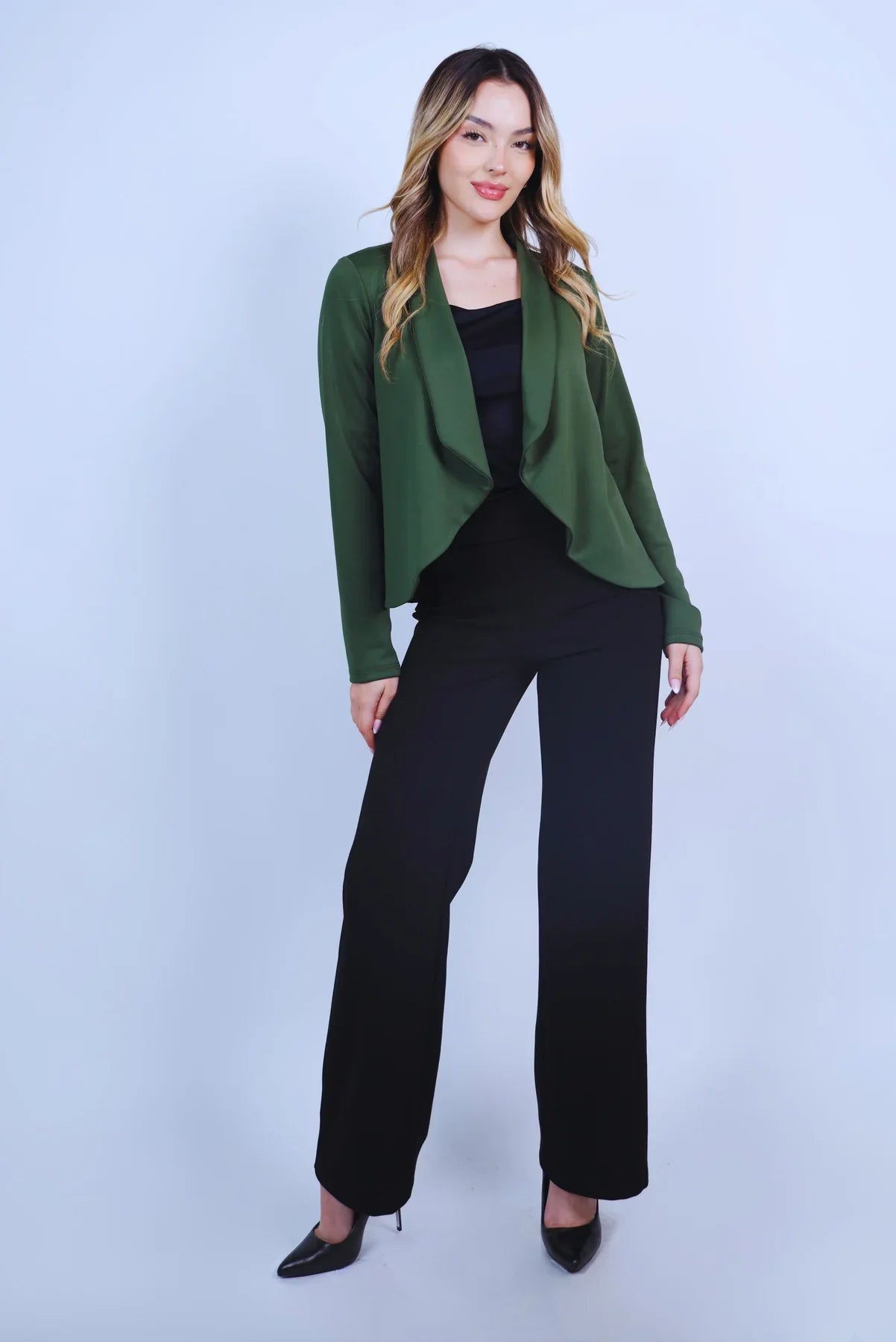 blazer-mujer-básico-militar