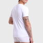 Camiseta Hombre Bipack Cuello V Blanco