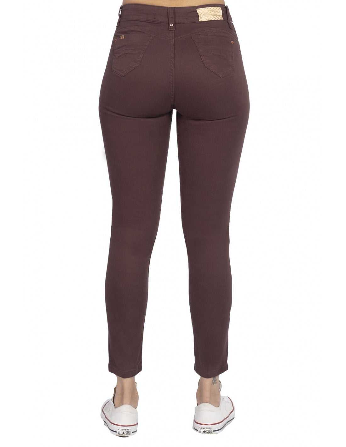 Jeans Mujer Tobillero 3140 Chocolate