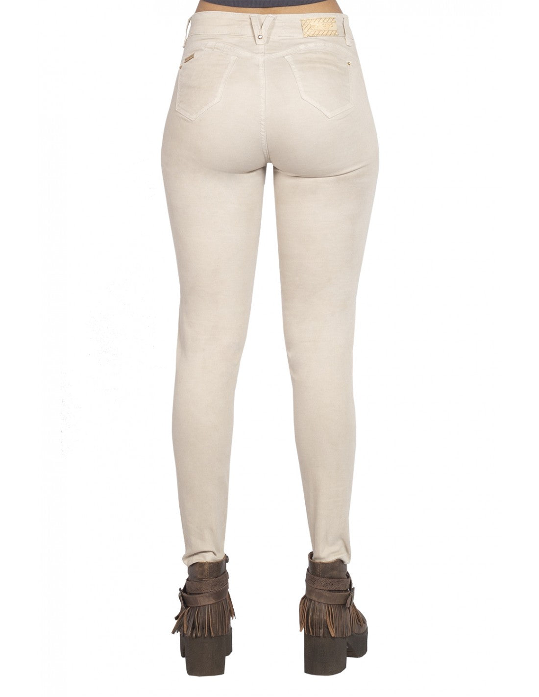 Jeans Mujer Skinny 3133 Camel