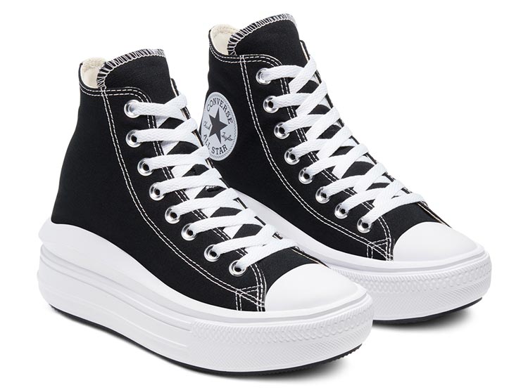 Zapatilla Mujer Chuck Taylor All Star Move Negro