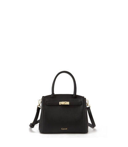 Cartera Mujer Dos Asas Pequeña Negro