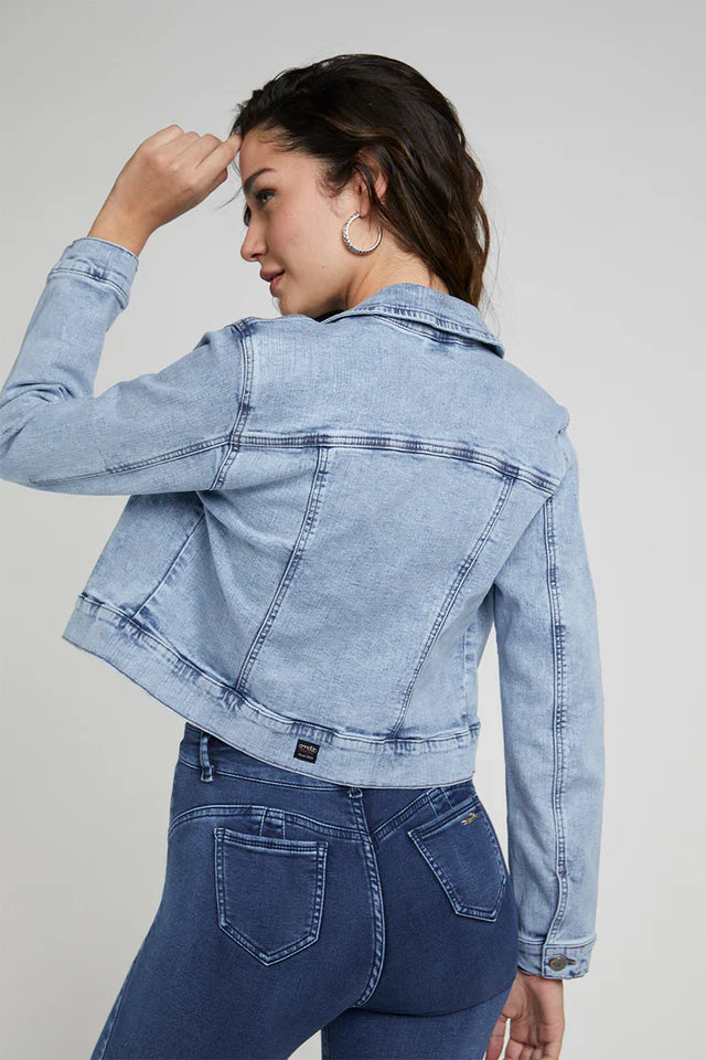 Chaqueta Mujer 4999 Celeste