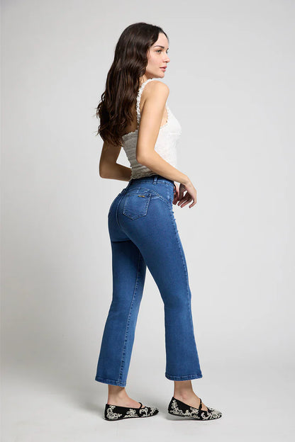 Jeans Mujer Flare 5239 Azul