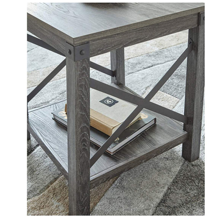 Mesa Lateral Freedan Gris