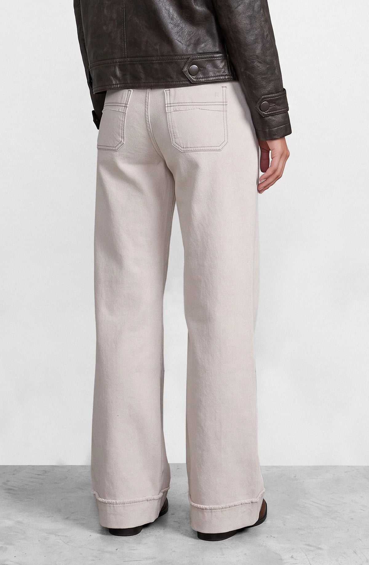 Pantalón Mujer Sun Ecru