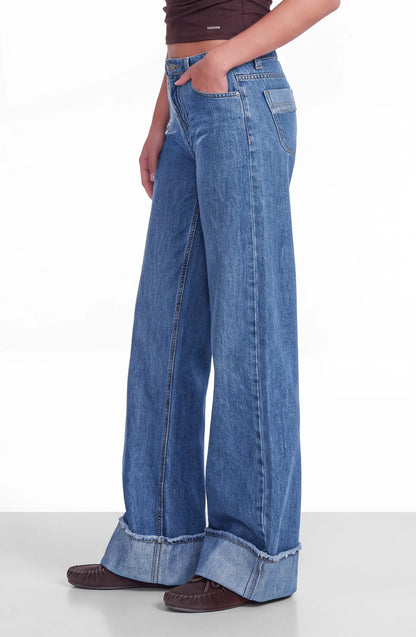 Pantalón Mujer Sun Sky Blue