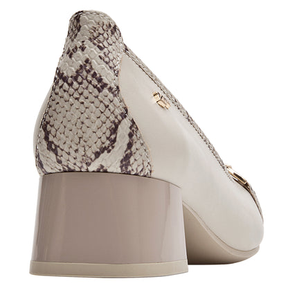 Zapato Mujer Cuero Animal Print