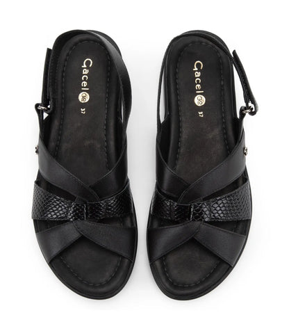 Sandalia Mujer Arely Negro