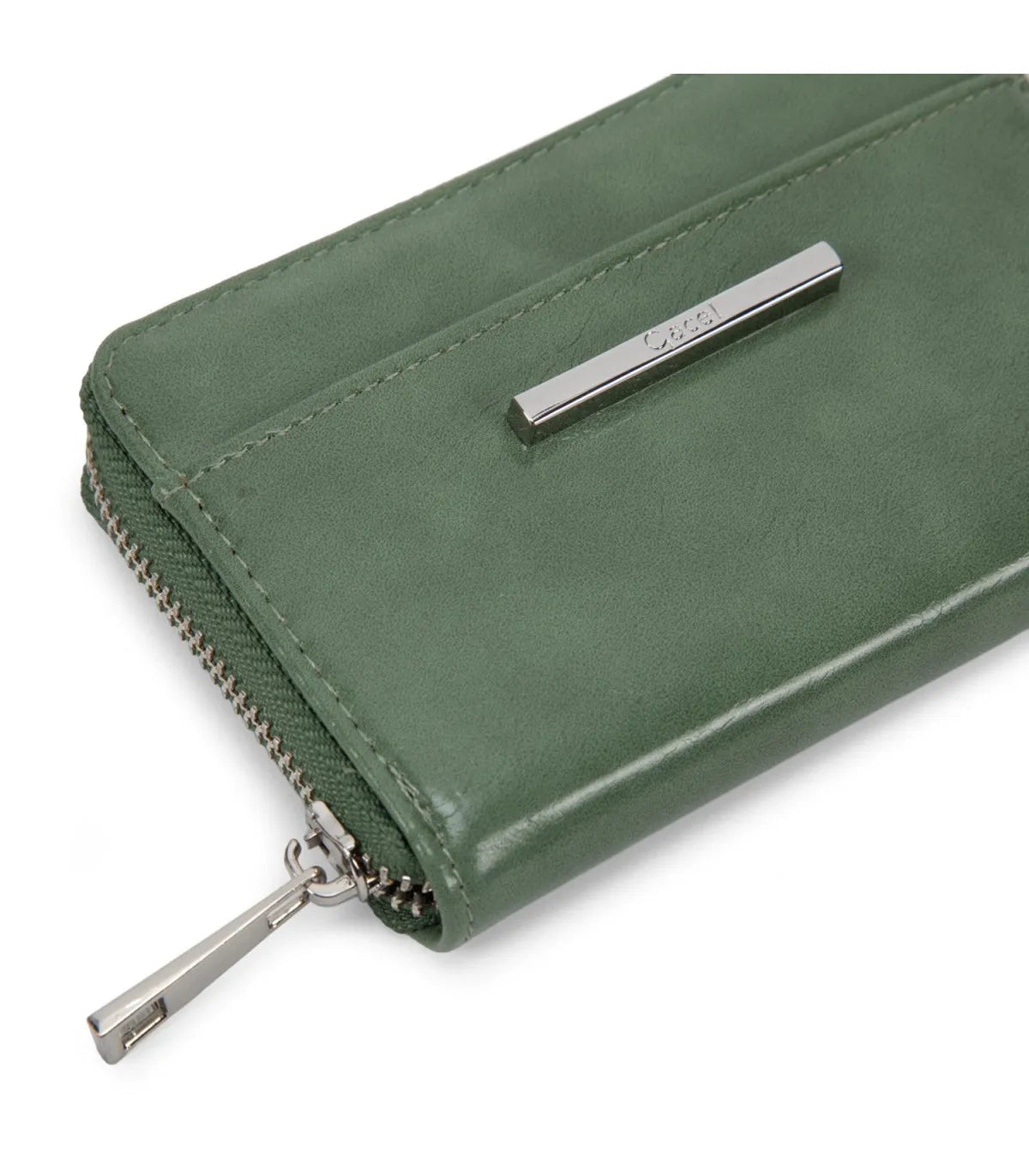 Billetera Mujer Mediana Verde
