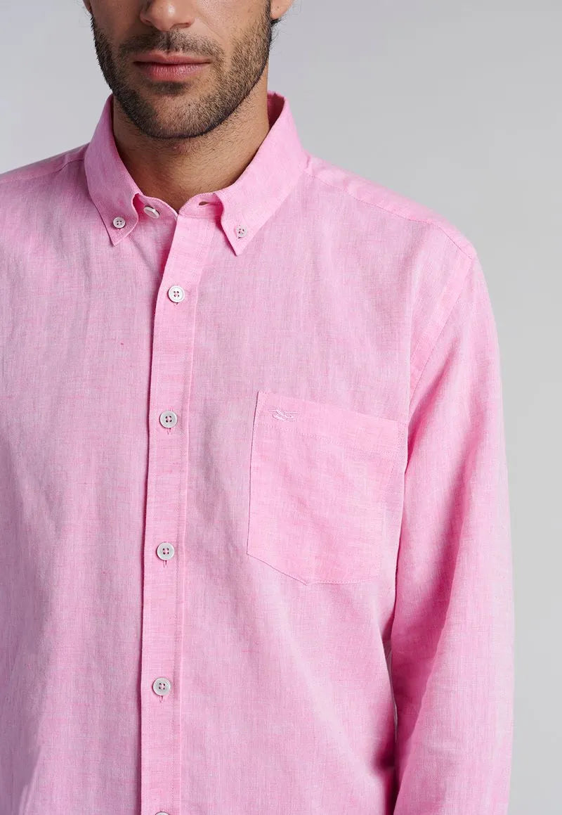 camisa-hombre-sport-lino-f-fucsia