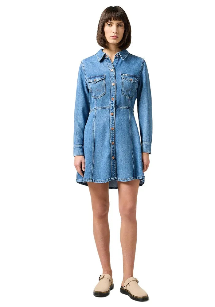 Vestido Mujer A Line Shirt Dress Partners