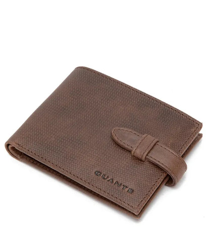 Billetera Hombre Con Strap Chocolate