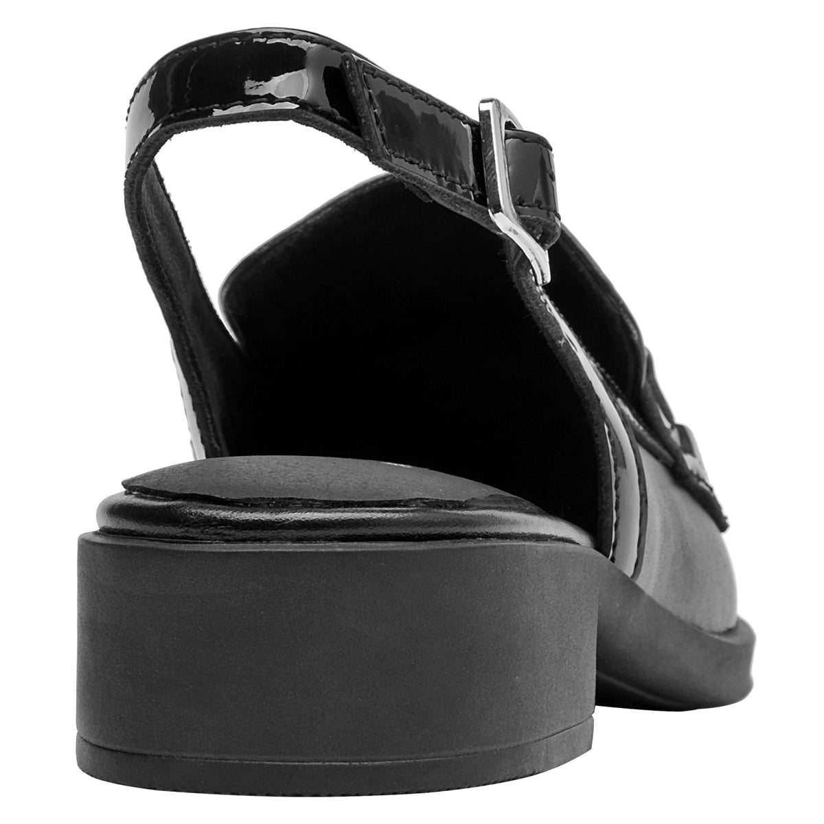 Zapato Mujer Cuero Negro