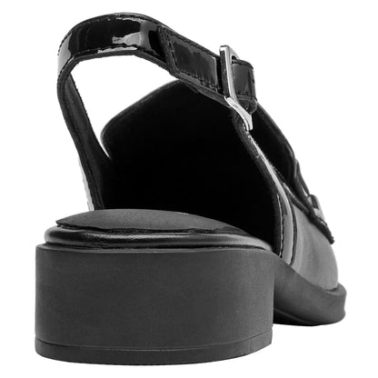 Zapato Mujer Cuero Negro