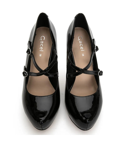 Zapato Mujer Cerrado Olga Negro