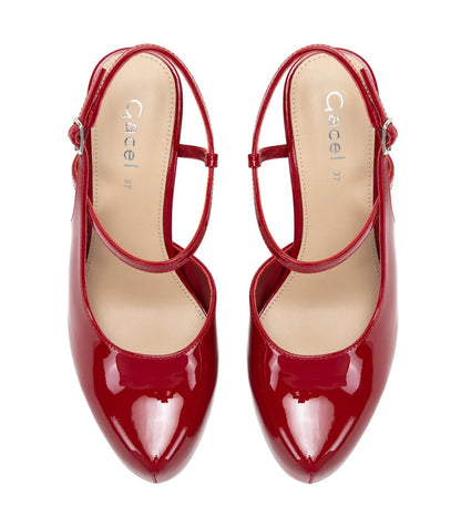 Zapato Mujer Olga Rojo