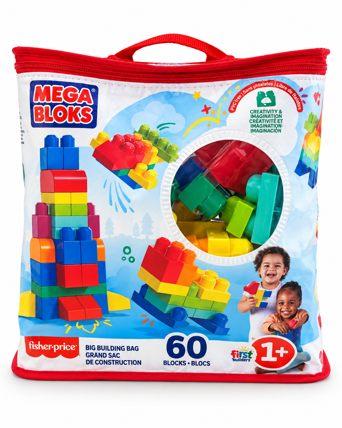 Bolsa Maxi 60 Piezas Azul