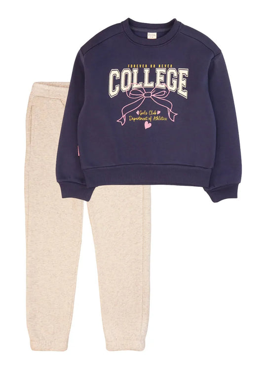 Buzo Niña Azul College