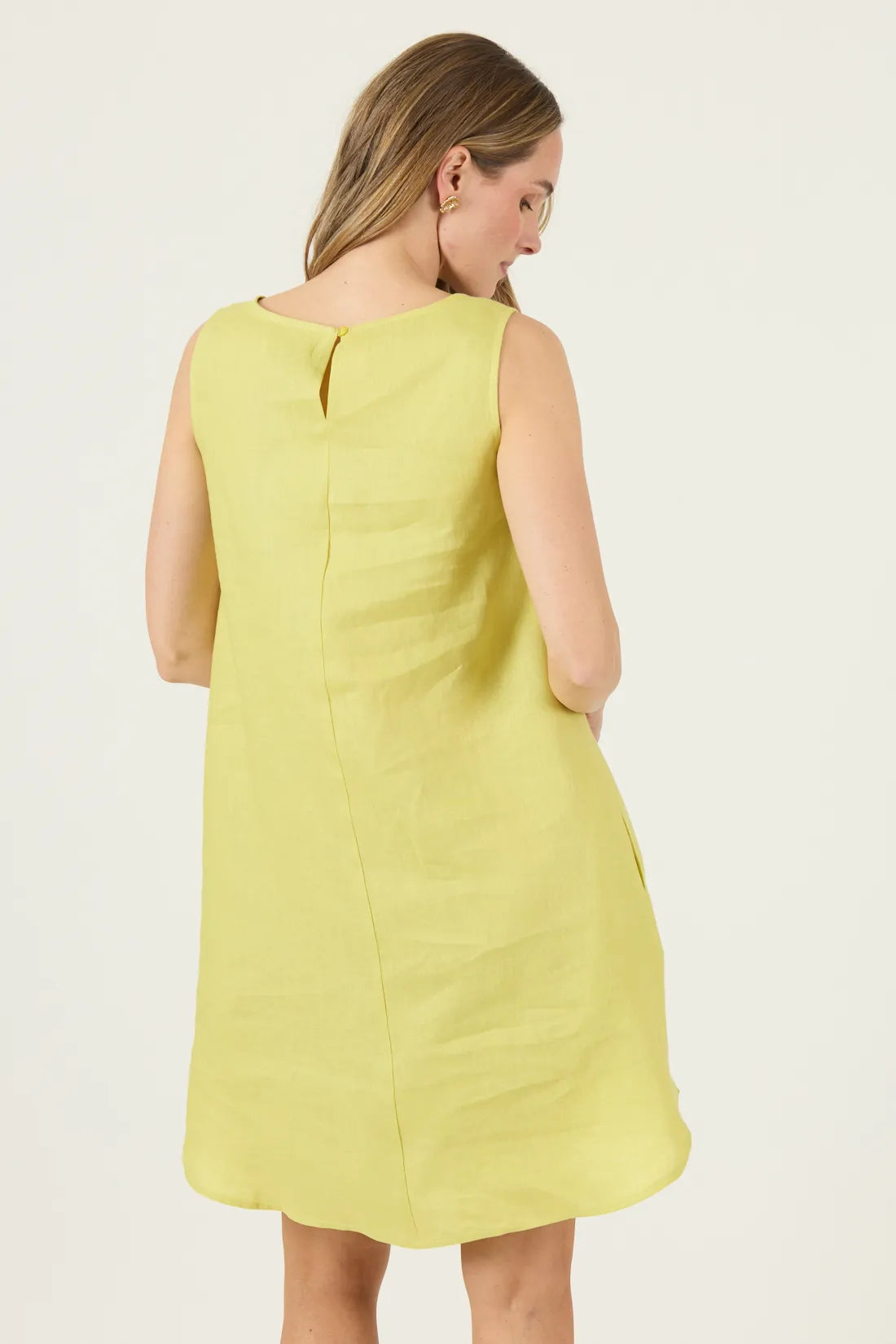 Vestido Mujer Sin Mangas Lima