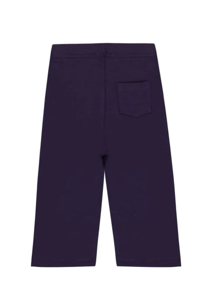 Pantalón buzo Niña Azul Marino
