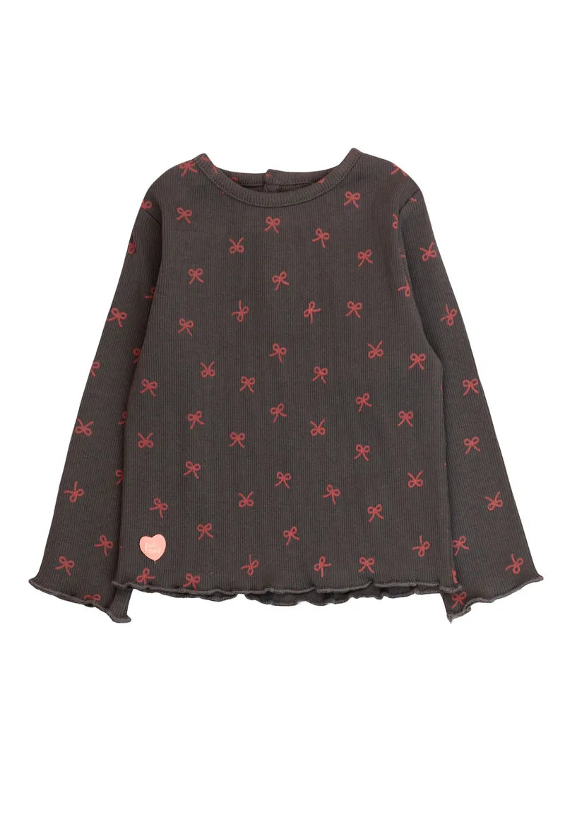 Polera Niña Gris